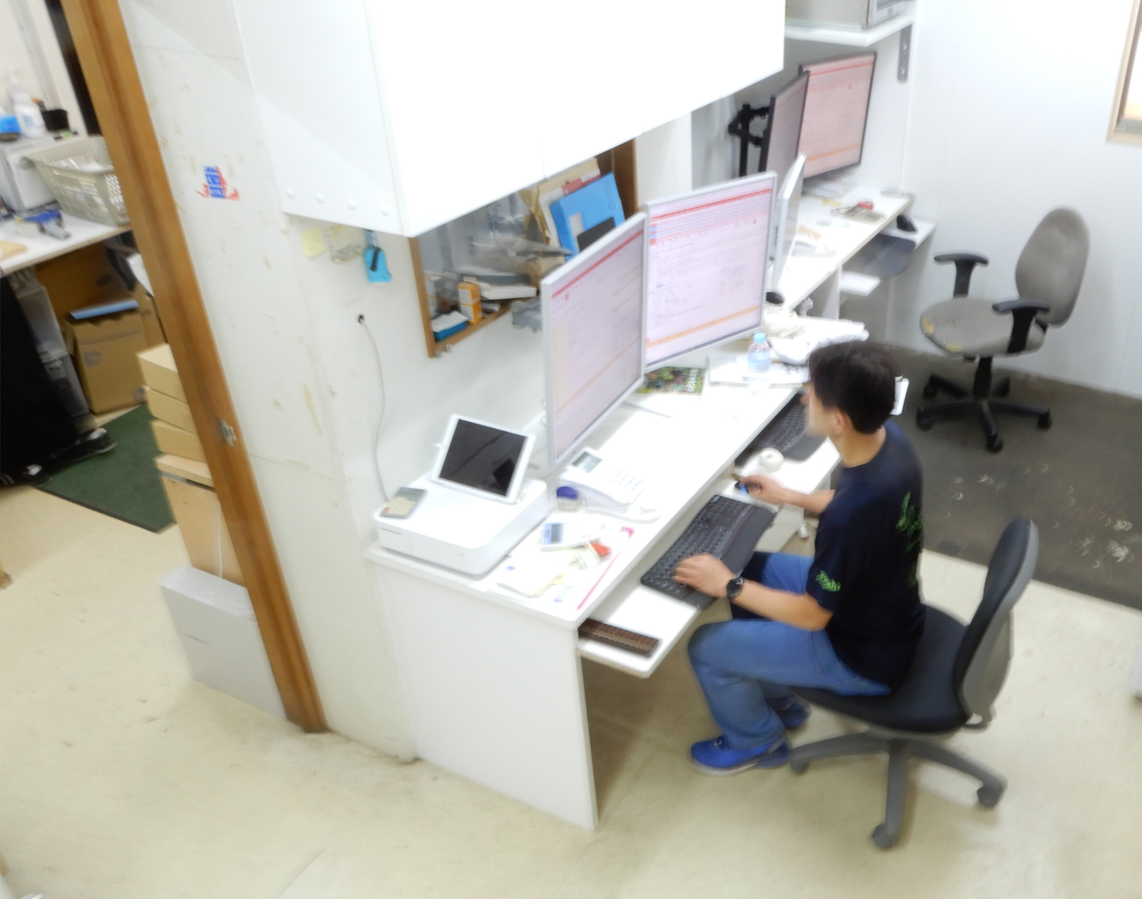 商品登録作業